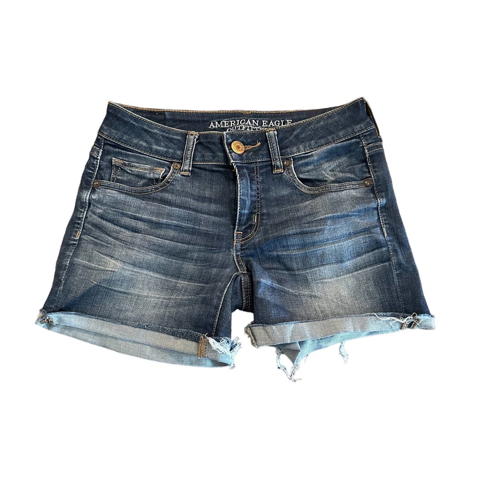 Women’s American Eagle Super Stretch Jean Shorts  Size 4